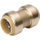 ProLine 1 In. x 1 In. Brass Push Fit Coupling Image 1