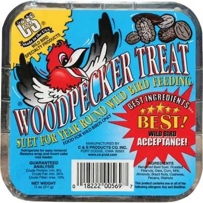 C&S 11 Oz. Woodpecker Treat Suet